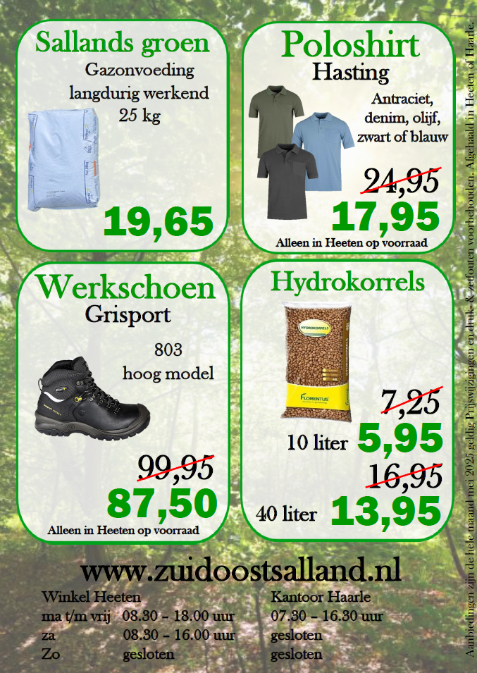 Achterkant flyer